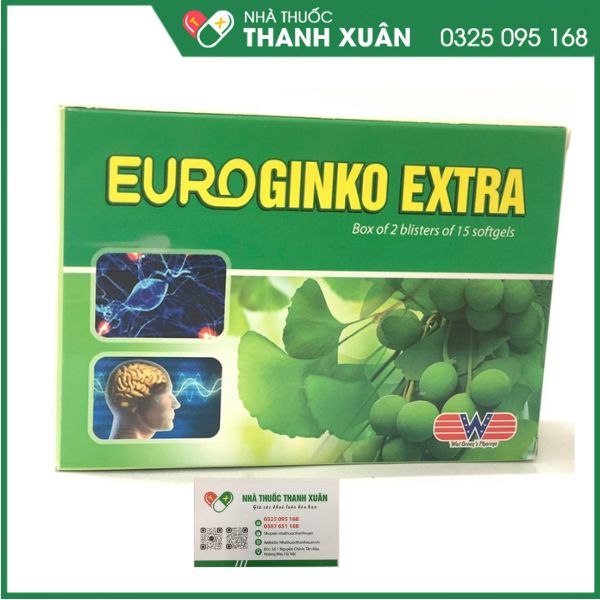 Euroginko Extra - Điều trị thiểu năng tuần hoàn não